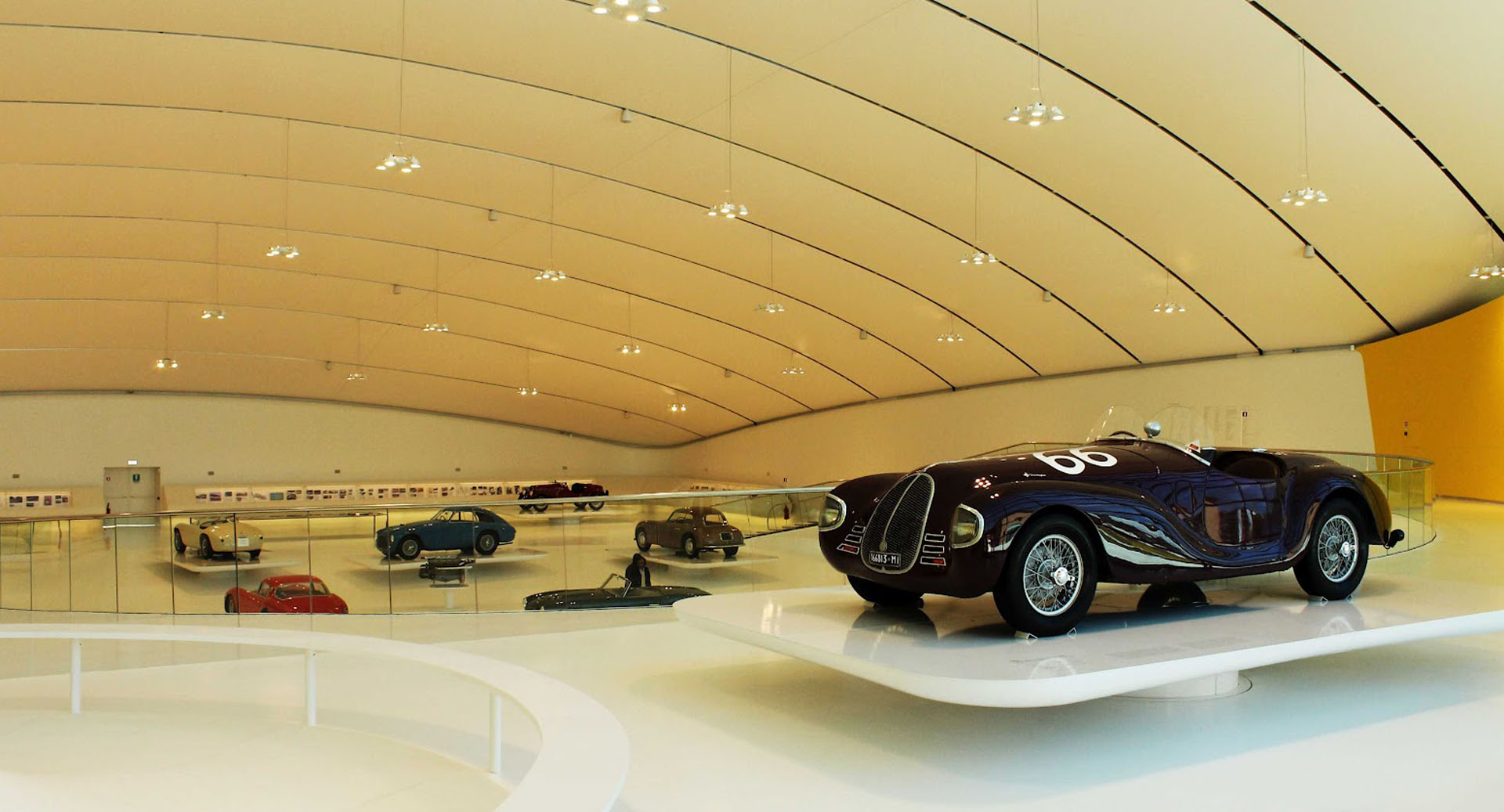 Museo Casa natale Enzo Ferrari (MO) pavimento in resina