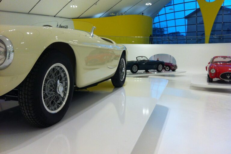 Pavimenti in resina per Museo-Casa-Enzo-Ferrari