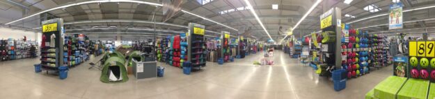 Pavimenti in resina per punto vendita GDS