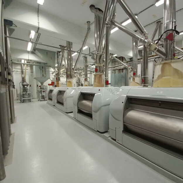 Pavimenti in resina per l'industria molitoria