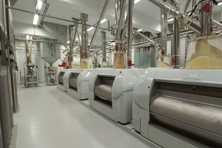 Pavimenti in resina per l'industria molitoria