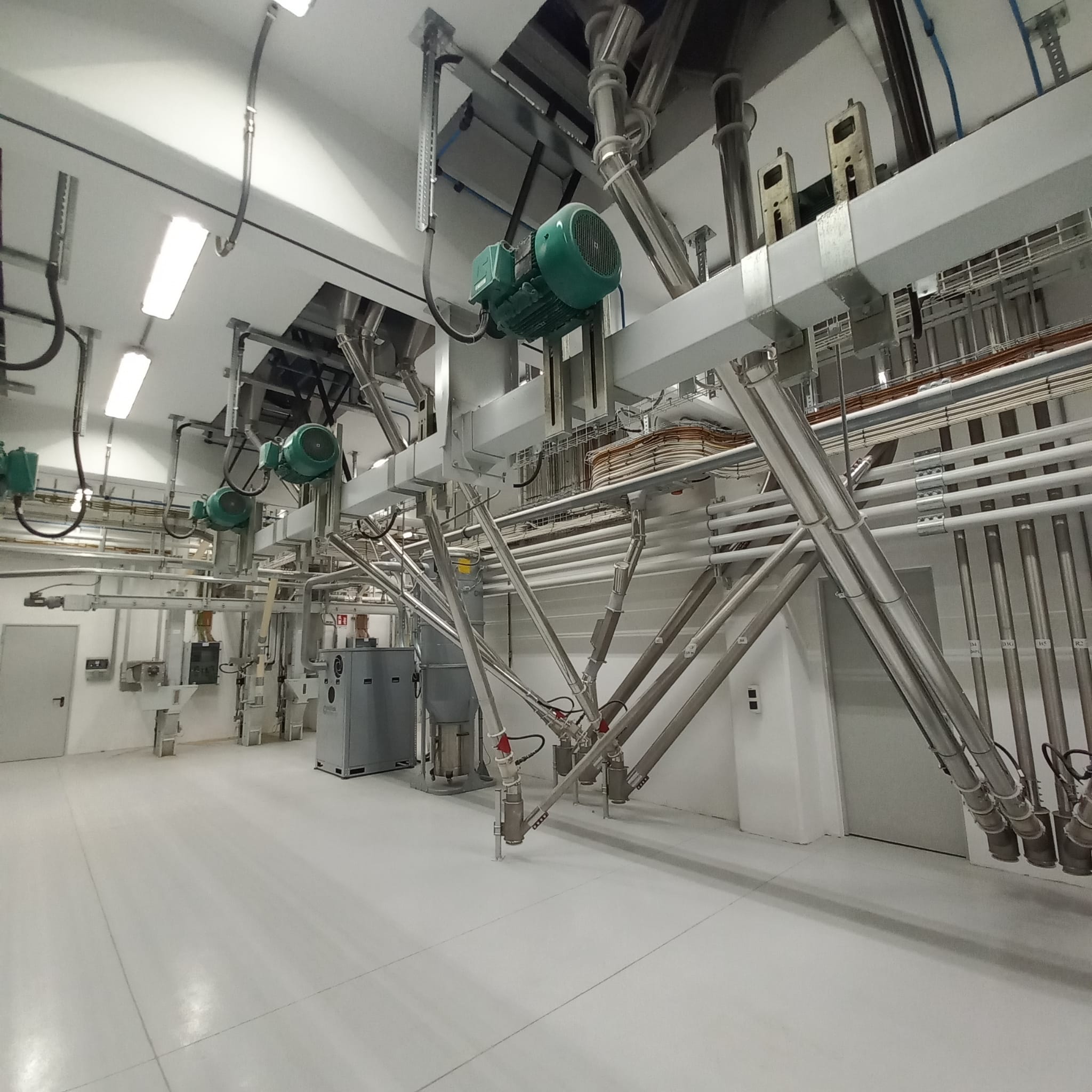 Prima Pavimenti in resina per l'industria molitoria