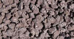pavimentazioni in calcestruzzo drenante marrone