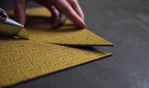 Fraygard - taglio netto Dickson- Installazione pavimenti vinilici in tessuto