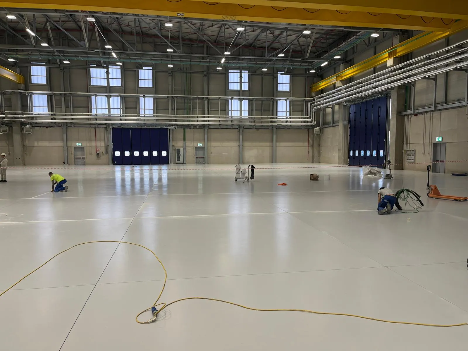 pavimentazioni dello stabilimento FACO di Cameri
