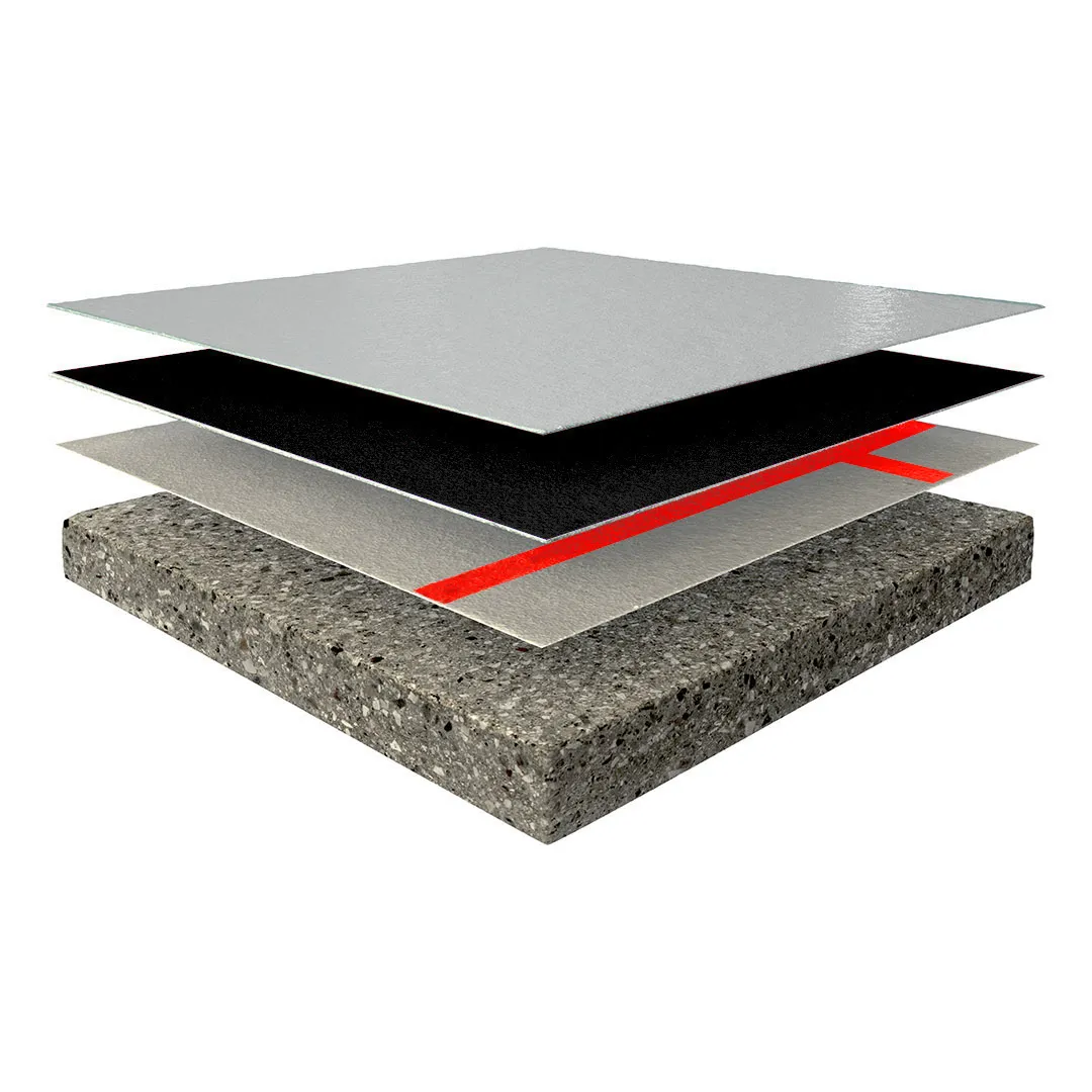 Sistema epossidico autolivellante, per la realizzazione di pavimentazioni industriali antistatiche dissipative di spessore 1,5-2 mm