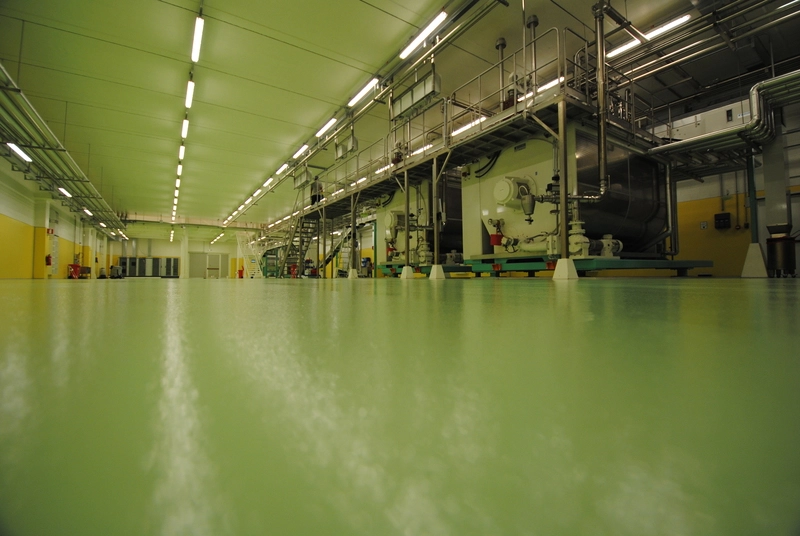Pavimenti in resina HACCP per industria trasformazione cioccolato