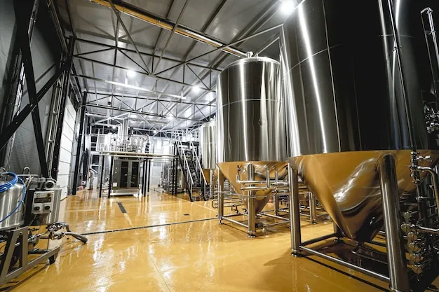 Pavimenti in resina per industria bevande - birrificio