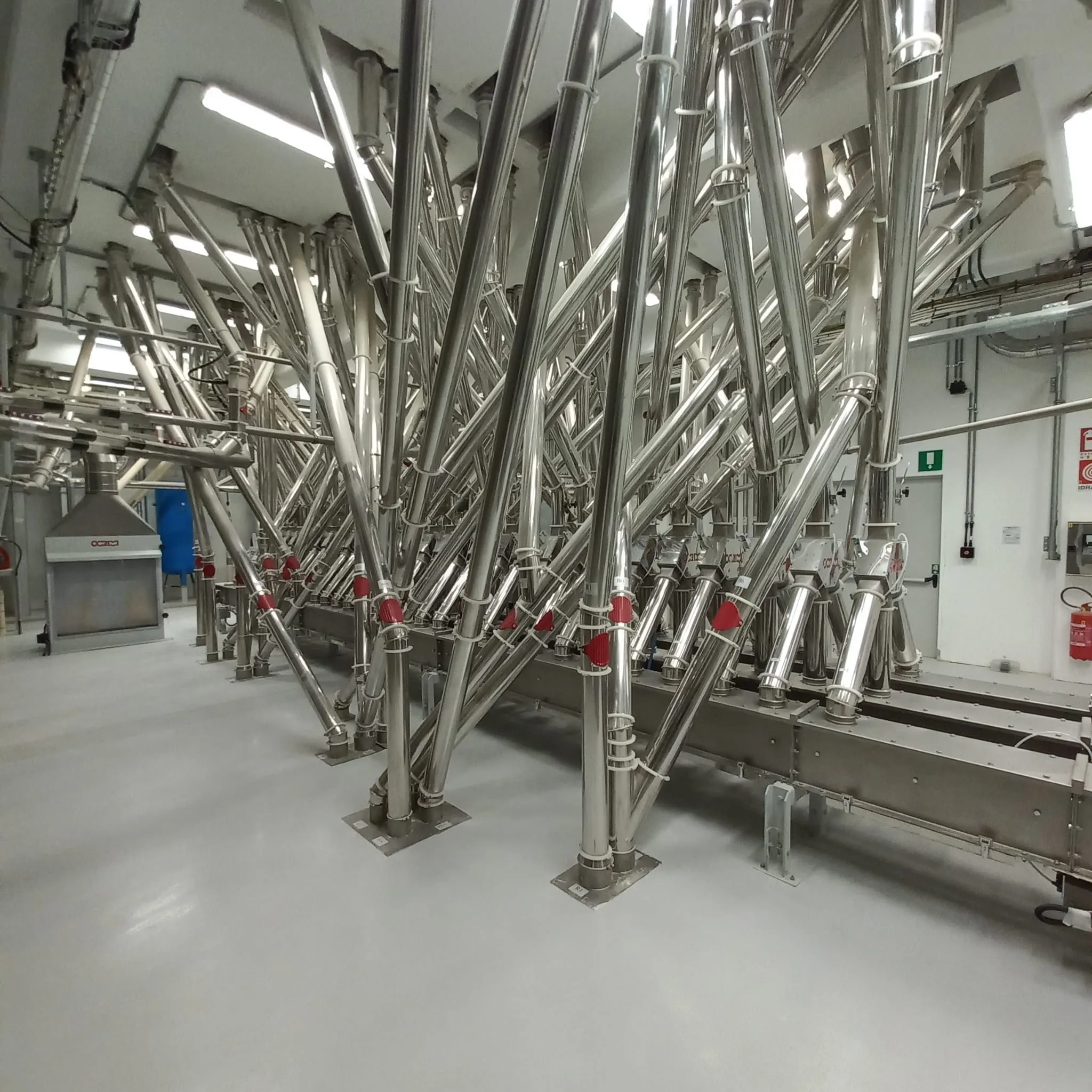 Pavimenti in resina industria molitoria