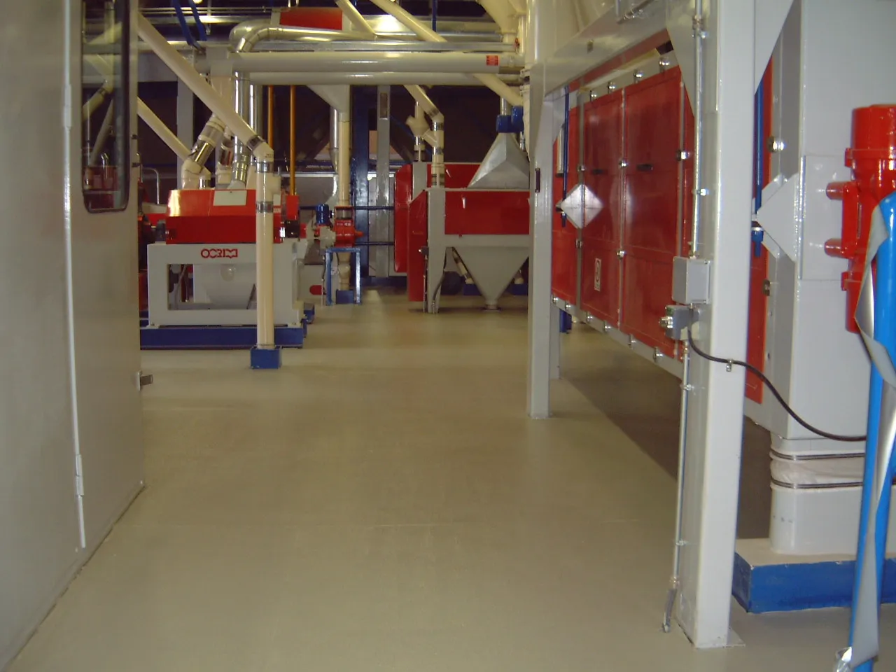 Pavimentazioni in resina per torrefazioni e industria caffé