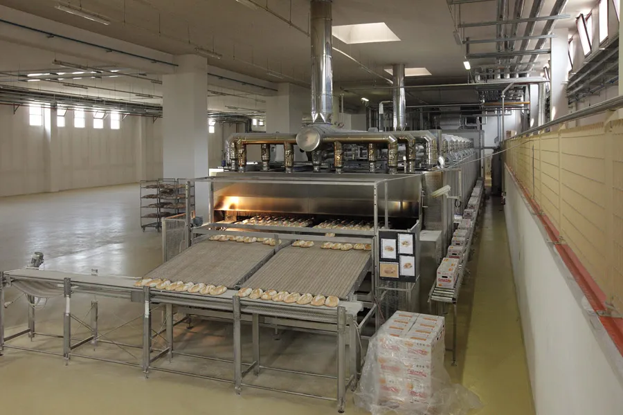 Pavimento in resina industria panificazione