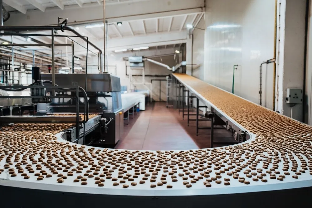 Pavimento in resina biscottificio