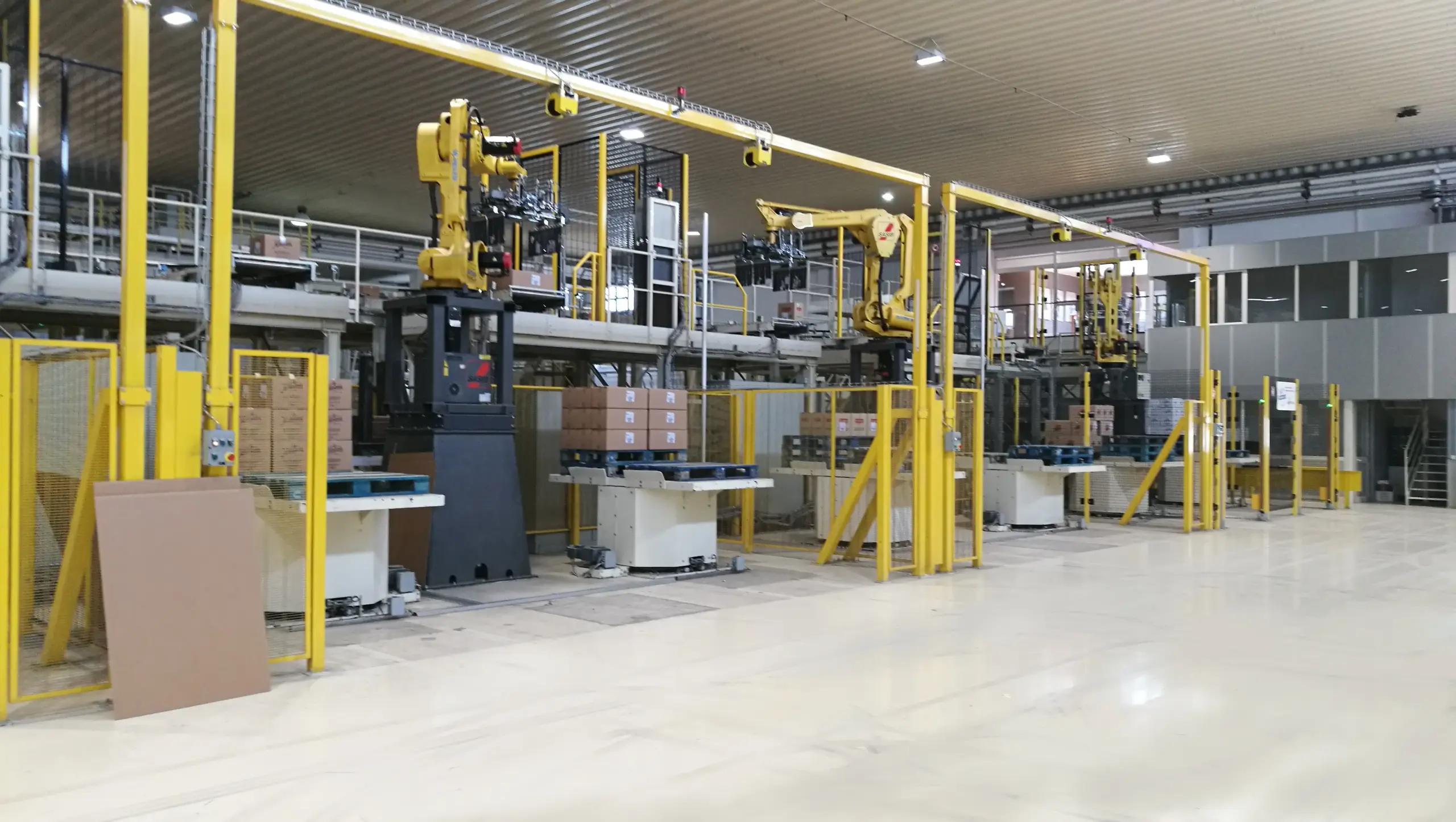 pavimenti in resina magazzino automatico industria di produzione pasta