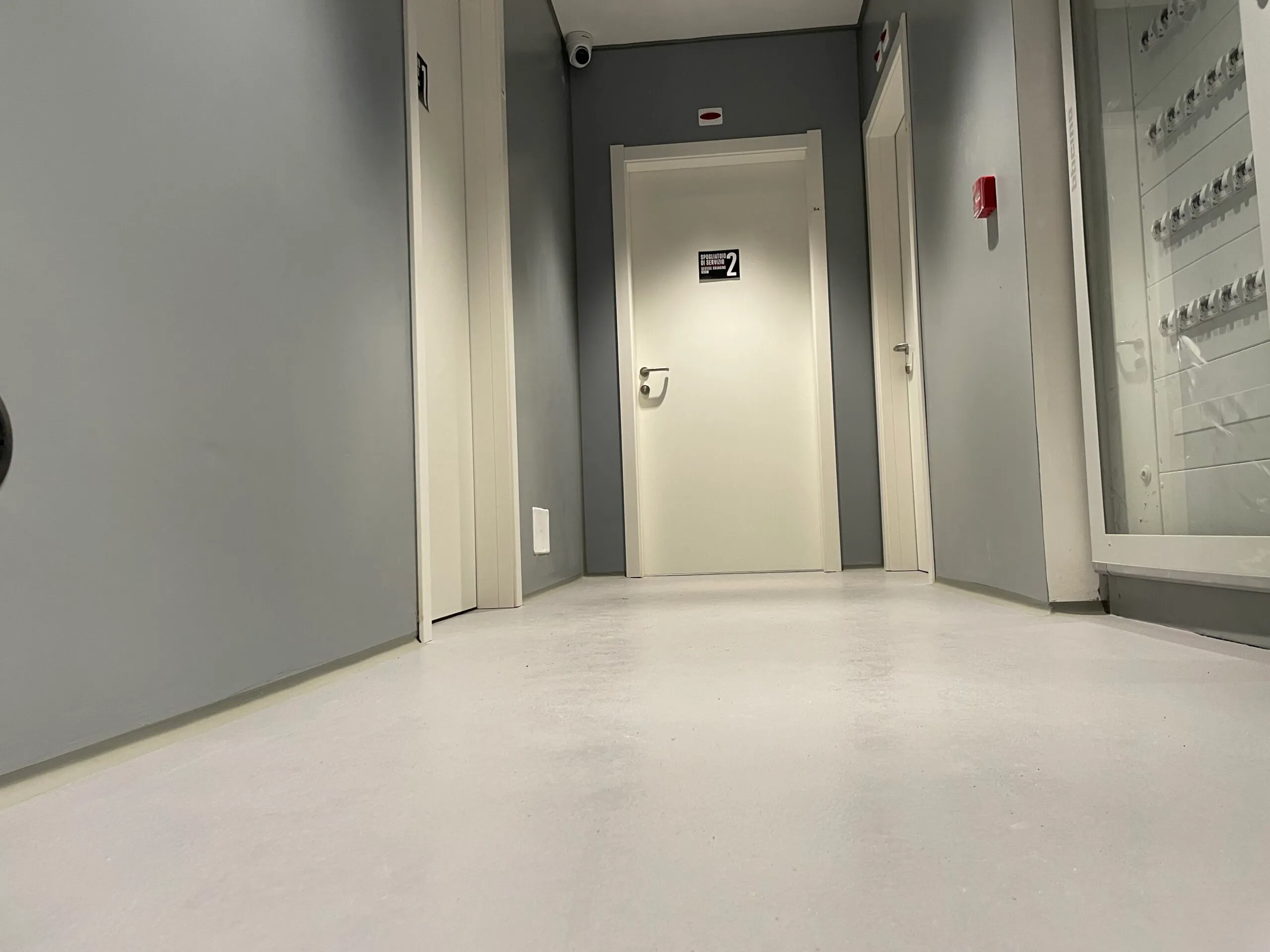 Cittadella Derthona Basket- Tortona pavimenti in resina poliuretanica per le aree tecniche degli impianti polisportivi