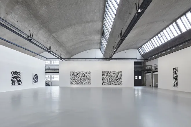 Gagosian Gallery Le Bourget Pavimenti in resina