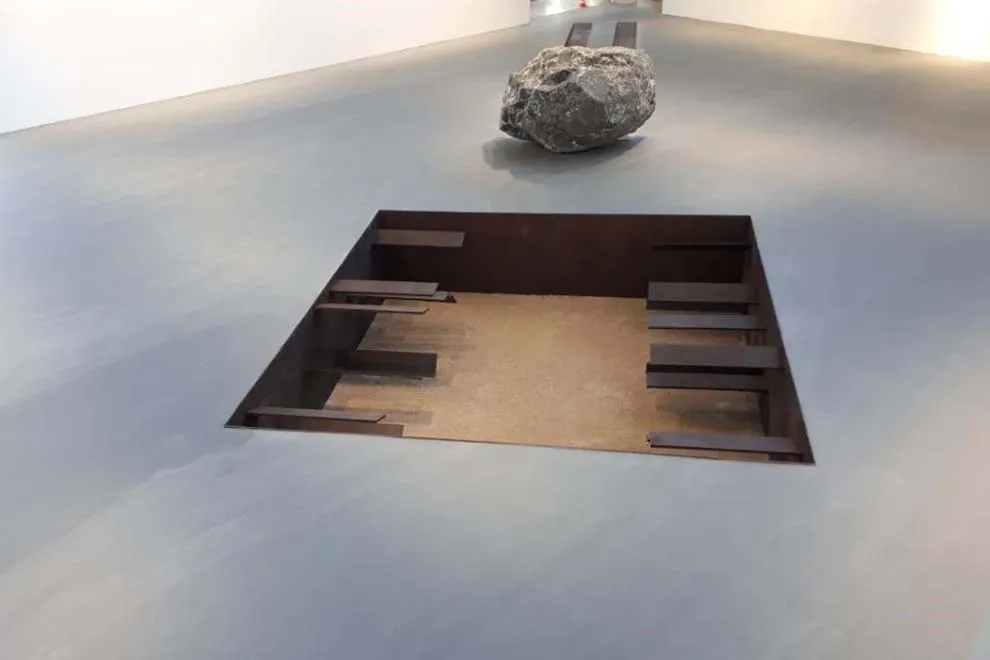 Gagosian Gallery Le Bourget Pavimenti in resina