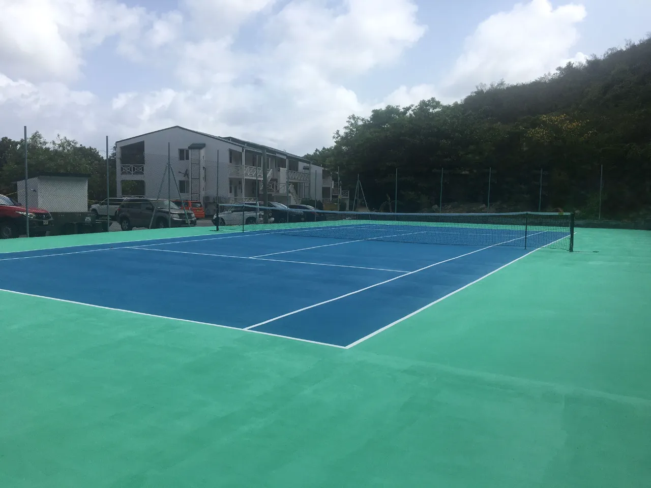 Mapei Mapecoat_TNS_Professional - campo da Tennis - Tortola - Caraibi