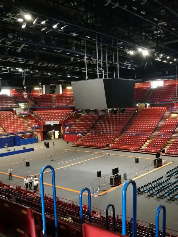 Pavimenti sportivi per arena derthona-basket