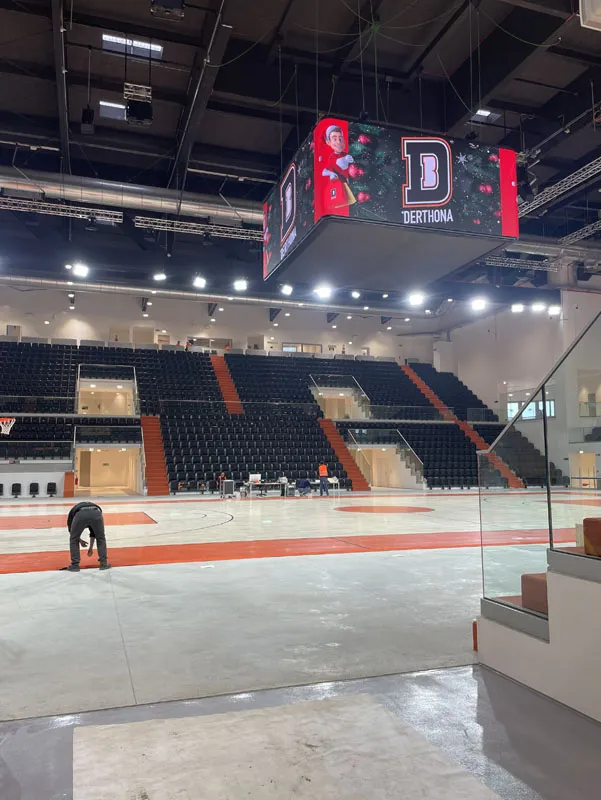 Pavimenti sportivi per arena derthona-basket