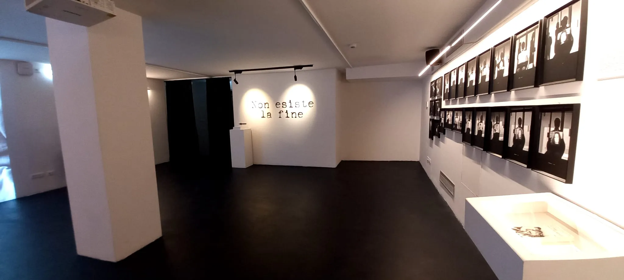 Pavimento in Ultratop Loft nero - Sottopasso Cinema Modenissimo Bologna