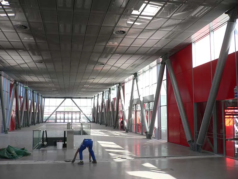 Pavimento in resina Fiera di Bologna