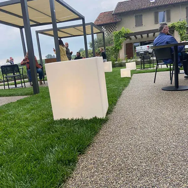 Prima Drain Stone Pavimentazione drenante outdoor area lounge cantina vinicola