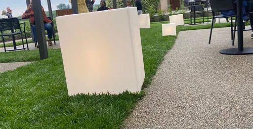 Prima Drain Stone Pavimentazione drenante outdoor area lounge cantina vinicola