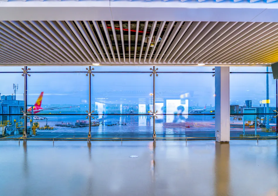 terminal aeroporto - pavimento gate in resina