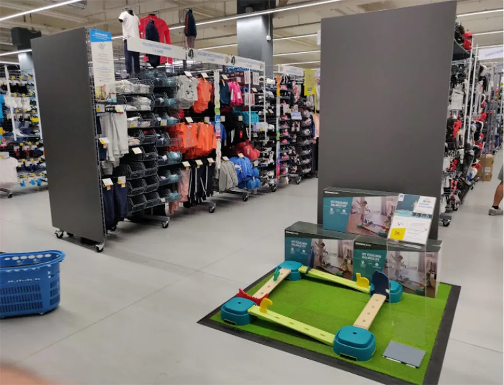 Decathlon Cagliari Pavimenti in resina customizzati