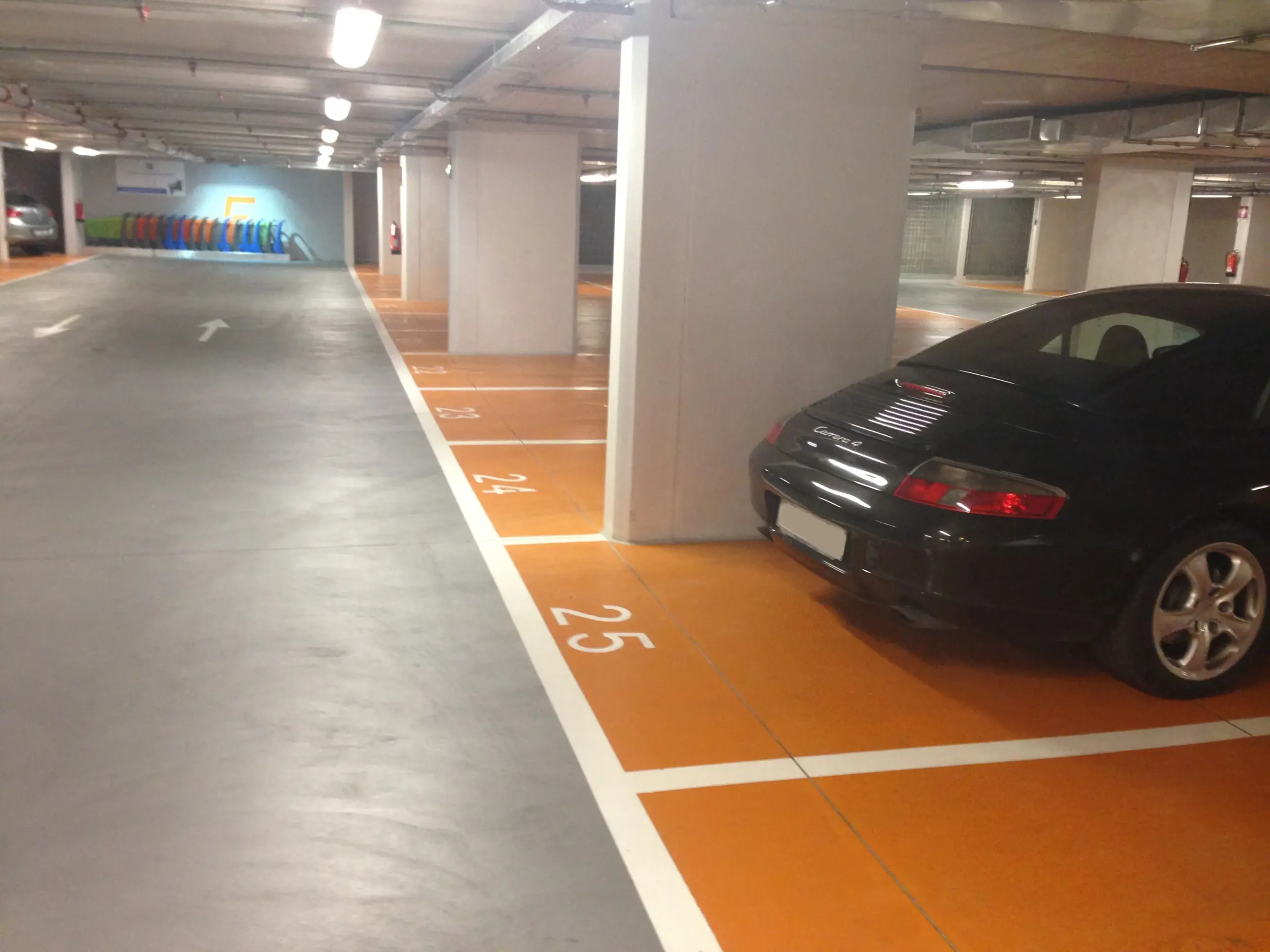 Parcheggio-Piazza-XXV-Aprile-Milano Pavimenti in resina