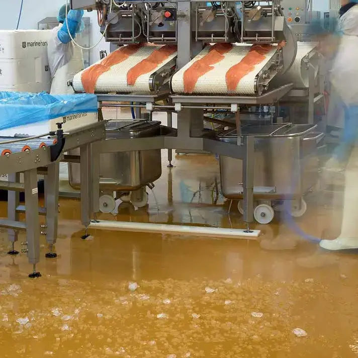 Pavimento in Poliuretano cemento Sika Ucrete per aziende di trasformazione alimentare