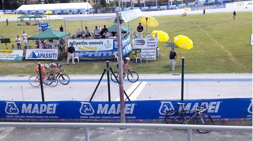 Velodromo Dalmine Rivestimenti pista by Prima Pavimenti