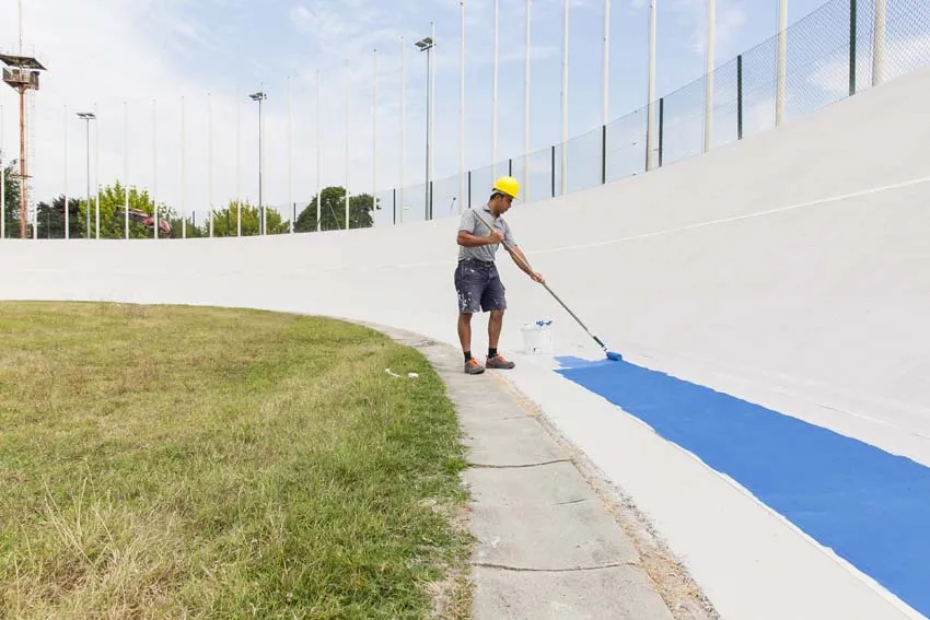 Velodromo Dalmine Rivestimenti pista by Prima Pavimenti
