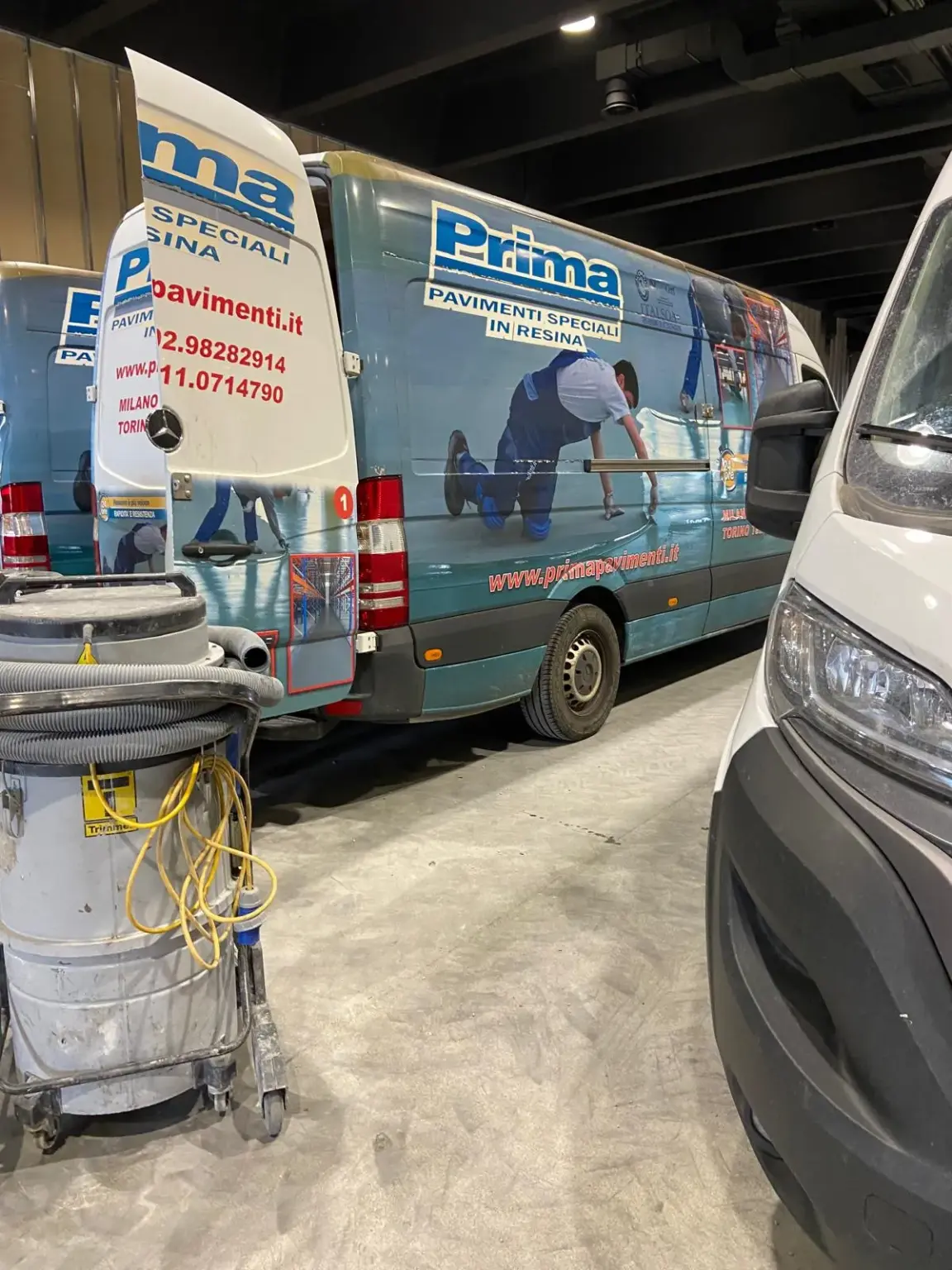 Prima Pavimenti furgone